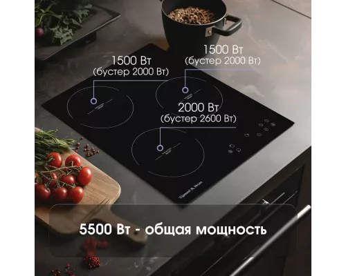 Варочная поверхность Zigmund & Shtain CI 33.4 B