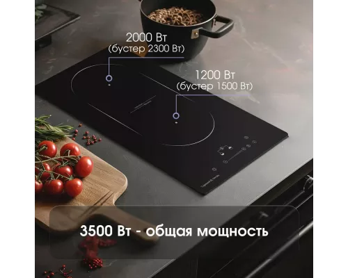 Варочная поверхность Zigmund & Shtain CI 35.3 B черный