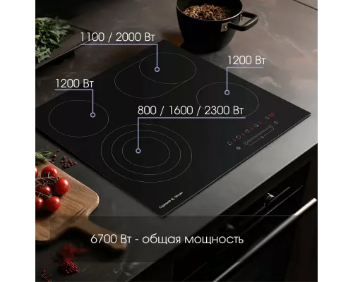 Варочная поверхность Zigmund & Shtain CN 38.6 B