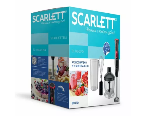 Блендер SCARLETT SC-HB42F94 черный