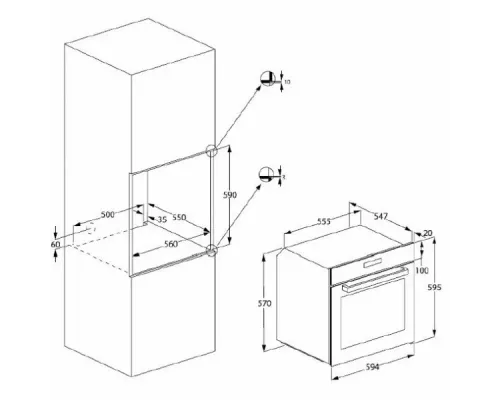 Духовой шкаф Beko BBIR13302BC