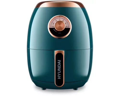 Гриль Hyundai HYF-3553 темно-зеленый/золотистый