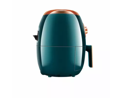 Гриль Hyundai HYF-3553 темно-зеленый/золотистый