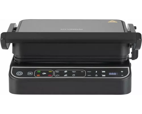 Гриль Hyundai HYG-7001 черный/черный