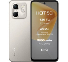Смартфон Infinix Hot 50i 4/128Gb Titanium Grey