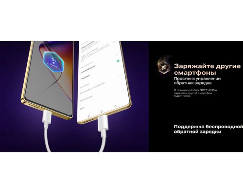Смартфон Infinix Note 40 Pro 8/256GB Titan Gold Смартфон Infinix Note 40 Pro 8/256GB Titan Gold