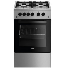 Кухонная плита Beko FSGT52110DXO серебристый