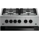 Кухонная плита Beko FSGT52110DXO серебристый
