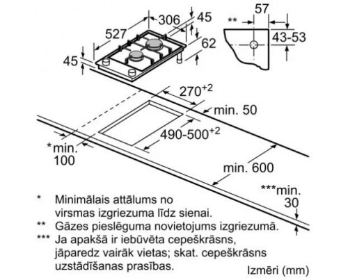 Варочная поверхность Bosch PRB3A6B70 черный