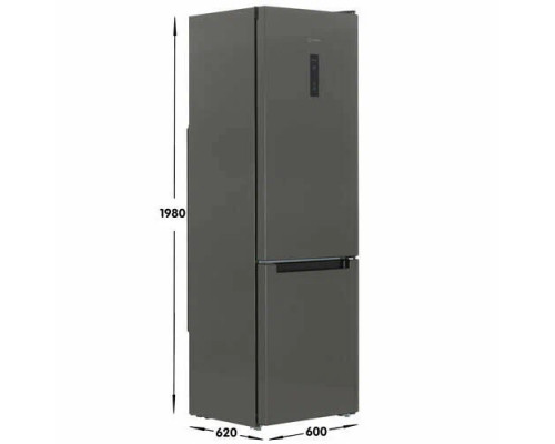 Холодильник Indesit ITS 5200 NG темно-серый Холодильник Indesit ITS 5200 NG темно-серый