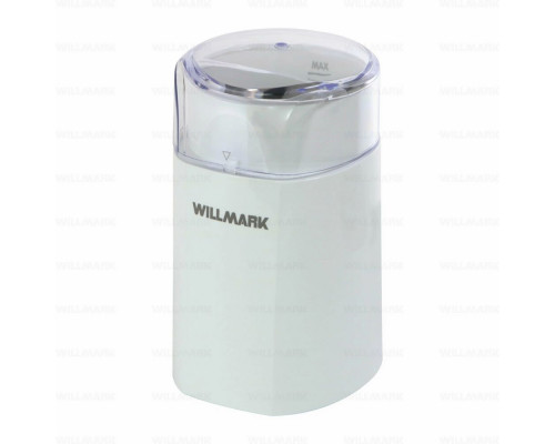 Кофемолка WILLMARK WCG-215 белый