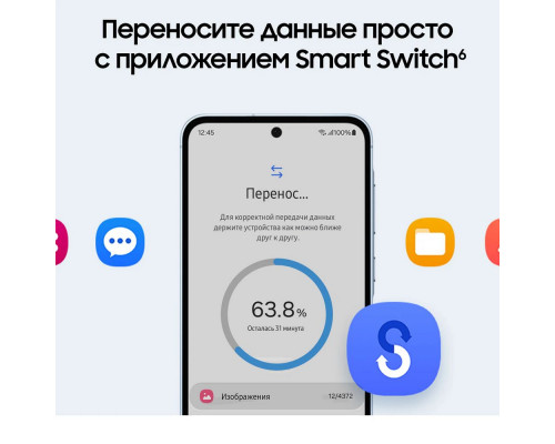 Смартфон Samsung A55 8/128GB Голубой AU