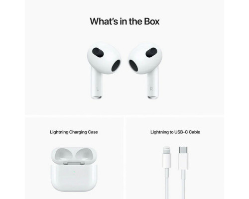 Наушники Apple AirPods 3 Lightning Наушники Apple AirPods 3 Lightning