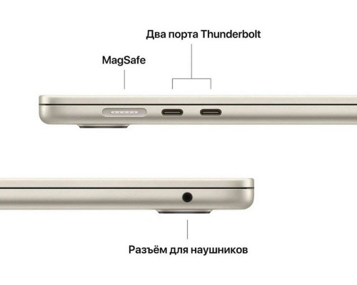 Ноутбук Apple MacBook Air 15 M2 8/256GB Starlight MQKU3 (USA) Ноутбук Apple MacBook Air 15 M2 8/256GB Starlight MQKU3 (USA)