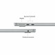Ноутбук Apple MacBook Air 13 M3 8/256GB Silver MRXQ3 (USA)