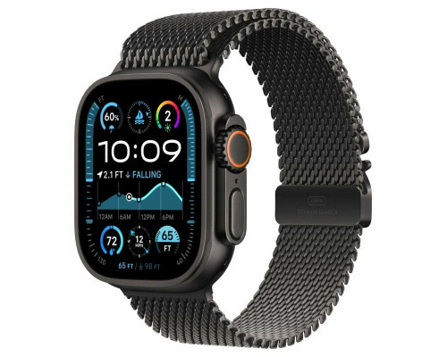 Смарт-часы Apple Watch Ultra 2 (2024) Black Milanese Loop M (MX5U3) (USA) Смарт-часы Apple Watch Ultra 2 (2024) Black Milanese Loop M (MX5U3) (USA)