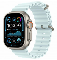 Смарт-часы Apple Watch Ultra 2 (2024) Natural Ice Blue Ocean Band (USA)