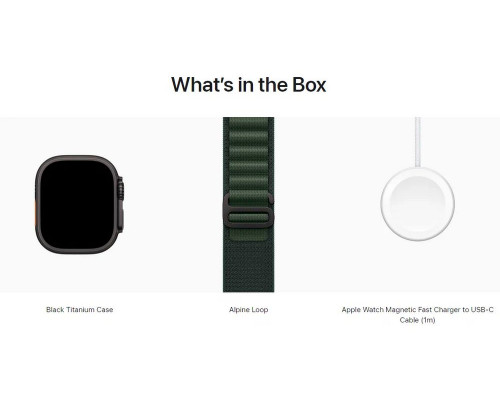 Смарт-часы Apple Watch Ultra 2 (2024) Black Dark Green Alpine Loop M (USA) Смарт-часы Apple Watch Ultra 2 (2024) Black Dark Green Alpine Loop M (USA)