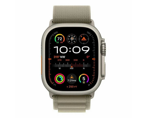 Смарт-часы Apple Watch Ultra 2 Olive Alpine Loop M (USA) Смарт-часы Apple Watch Ultra 2 Olive Alpine Loop M (USA)