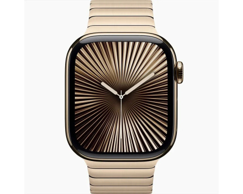 Смарт-часы Apple Watch S10 46mm Gold Titanium Gold Link Bracelet (MX183) (USA)