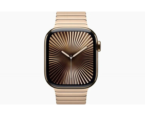 Смарт-часы Apple Watch S10 46mm Gold Titanium Gold Link Bracelet (MX183) (USA)