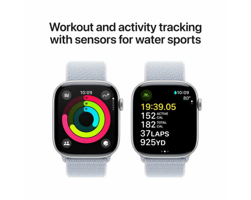 Смарт-часы Apple Watch S10 46mm Silver Blue Cloud Loop (USA) Смарт-часы Apple Watch S10 46mm Silver Blue Cloud Loop (USA)
