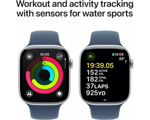 Смарт-часы Apple Watch S10 46mm Jet Black M/L (USA)