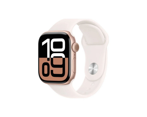 Смарт-часы Apple Watch S10 42mm Rose Gold S/M (USA)