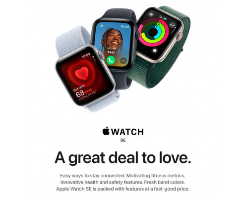 Смарт-часы Apple Watch SE2 44mm Starlight Lake Green Loop (USA) Смарт-часы Apple Watch SE2 44mm Starlight Lake Green Loop (USA)