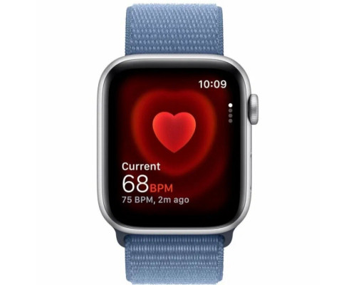 Смарт-часы Apple Watch SE2 44mm Silver Winter Blue Loop (USA)