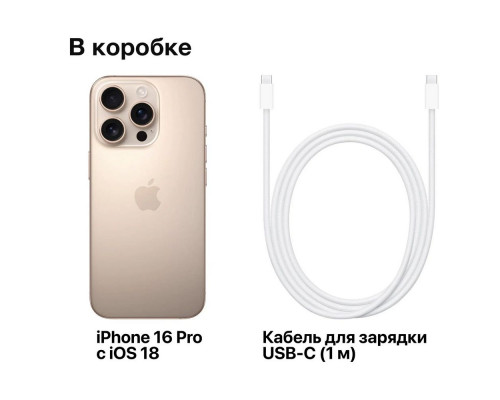 Смартфон Apple iPhone 16 Pro 512GB Desert (Japan)