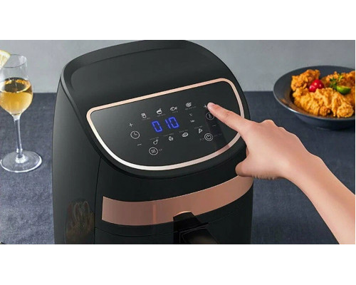 Гриль Deerma Air Fryer DEM-KZ100 черный