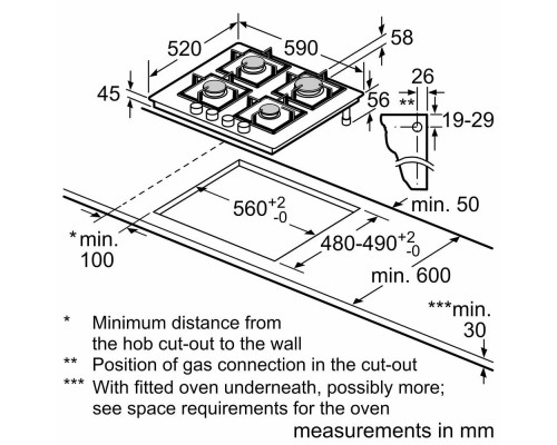 Варочная поверхность Bosch PNP6B6B90 черный