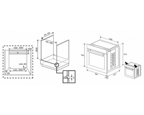 Духовой шкаф Indesit IFE 4841 J BL Духовой шкаф Indesit IFE 4841 J BL