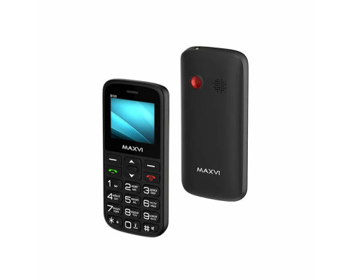 Мобильный телефон Maxvi B100 Black