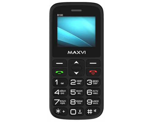 Мобильный телефон Maxvi B100 Black