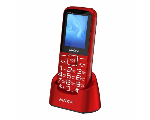 Мобильный телефон Maxvi B21ds up Red