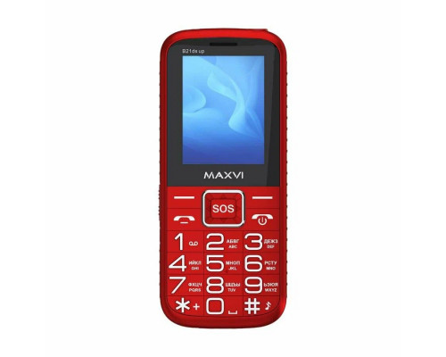 Мобильный телефон Maxvi B21ds up Red