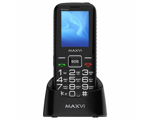 Мобильный телефон Maxvi B21ds up black