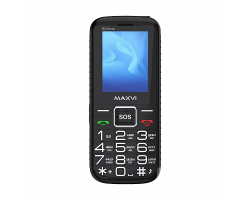 Мобильный телефон Maxvi B21ds up black