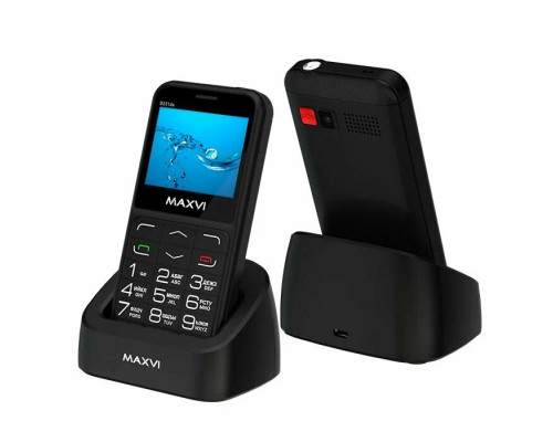 Мобильный телефон Maxvi B231ds Black