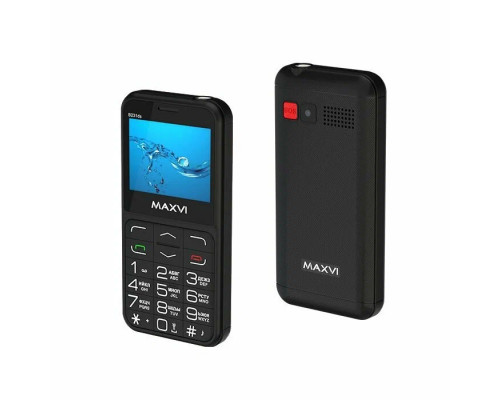 Мобильный телефон Maxvi B231ds Black