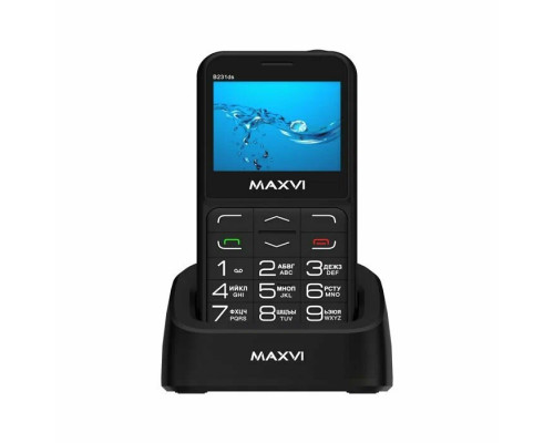 Мобильный телефон Maxvi B231ds Black