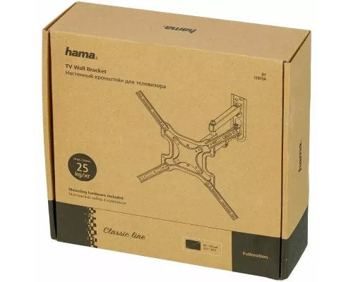 Кронштейн HAMA R1 118156 черный