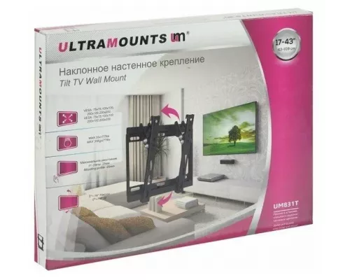 Кронштейн Ultramounts UM 831T черный