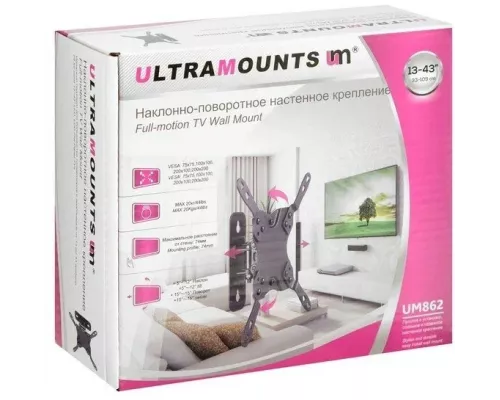 Кронштейн Ultramounts UM862 черный