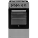 Кухонная плита Beko FSGT52110DXO серебристый