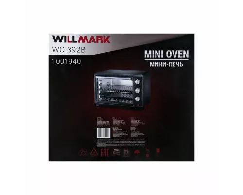 Мини-печь WILLMARK WO-392B