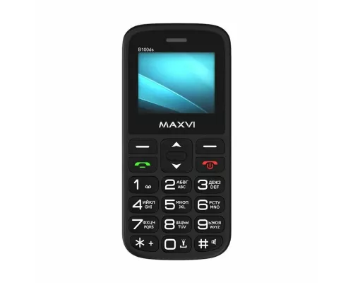 Мобильный телефон Maxvi B100DS Black