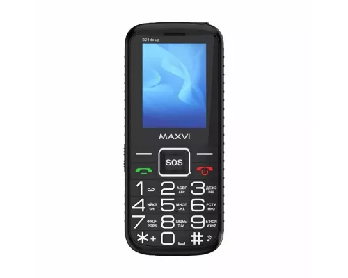 Мобильный телефон Maxvi B21ds up black